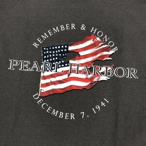 Men’s Port & Company Pearl Harbor Hawaii T-shirt Size XL Core Cotton